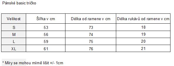 pánské tričko